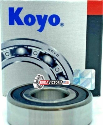 KOYO Japan 6202 2RS C3 Deep Groove Ball Bearing, Rubber Sealed