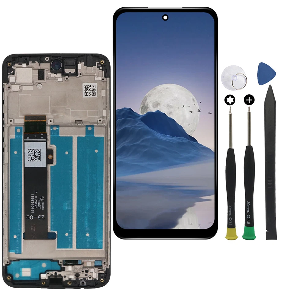 替换液晶触摸屏数字化仪 + 框架适用于 Moto G Play 2024 XT2413V XT2413-2 — 第 3/4 张图片