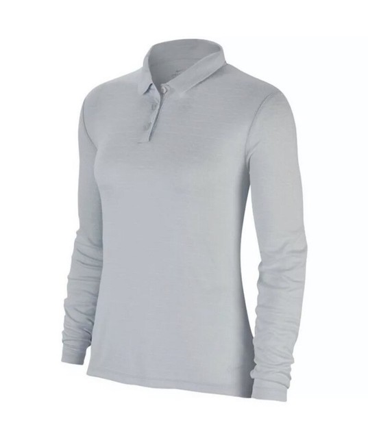 nike women's long sleeve polo shirts