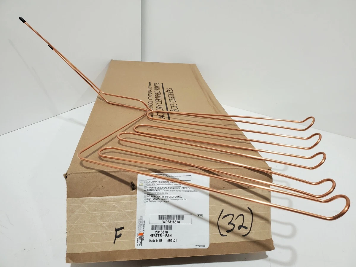 2316878 / WP2316878 WHIRLPOOL REFRIGERATOR PAN HEATER *NEW OEM 