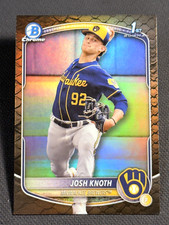 2025 Bowman Chrome 1st REPTILIAN REFRACTOR Josh Knoth, item 1