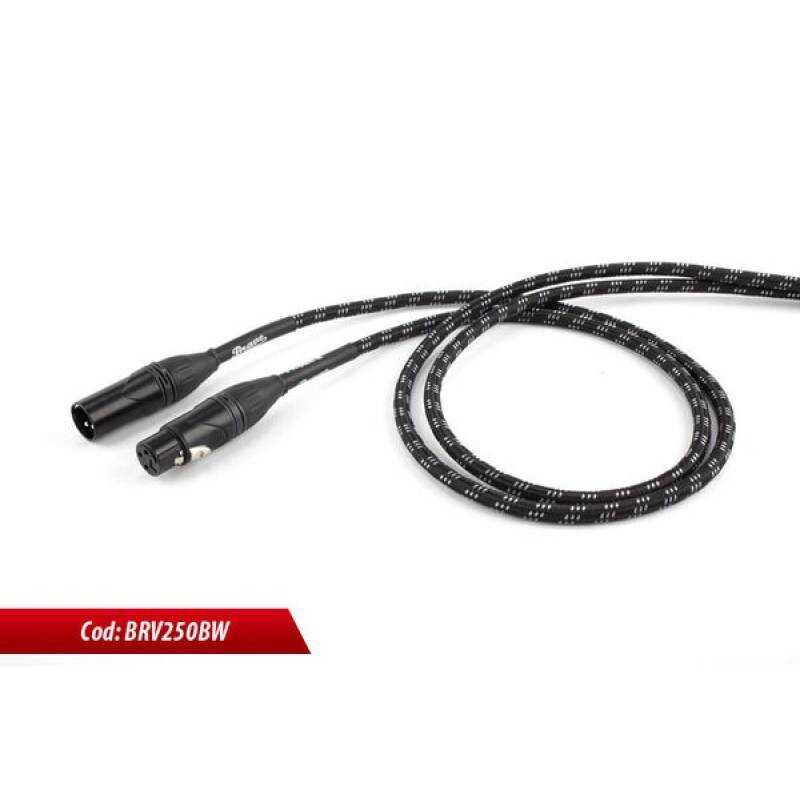 Cavo Microfonico - Connettori: XLR 3P femmina XLR 3P maschio PROEL BRV250LU6BW