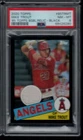 MIKE TROUT 2020 TOPPS 1985 RELIC BLACK 85TRMT PSA 8 NEAR MINT-MINT Angels #/199