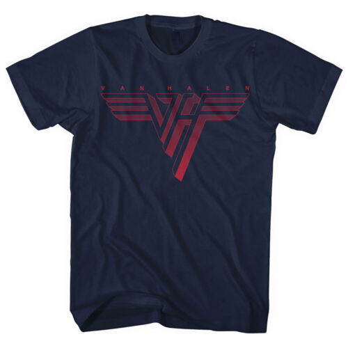 Van Halen Classic Red Logo autorizzato Uomo maglietta - Foto 1 di 1