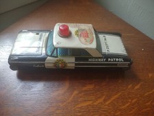 ASC Japan Highway Patrol Car FORD GALAXIE No. 8 Tin Toy Car 4341