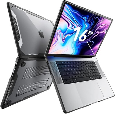 Shockproof Hard Shell MacBook Pro 16 Case - Rugged Protection for 2024 Models