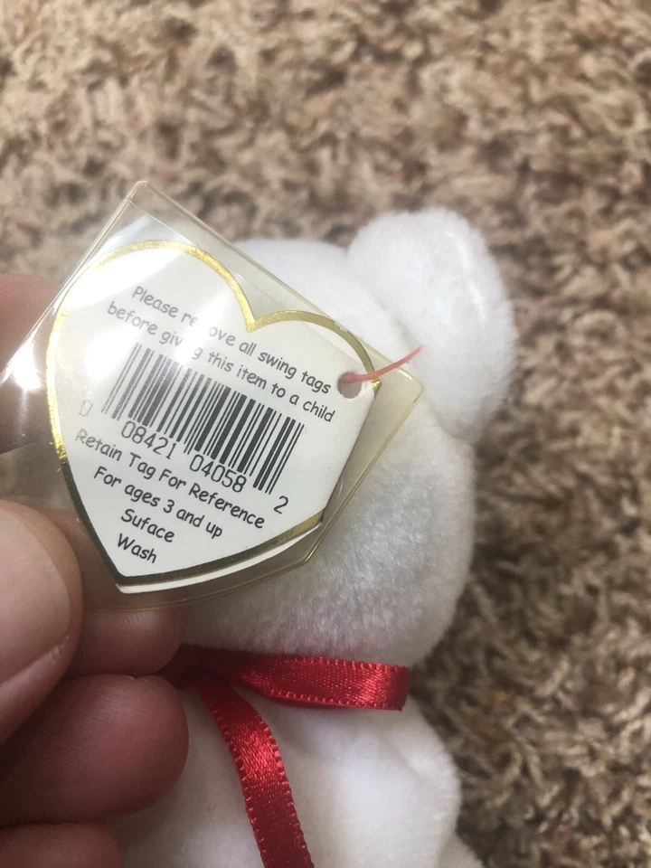 Valentino Beanie Baby ,  Brown Nose And Tag Errors. *Origiinal* *Suface* - Image 4 of 4