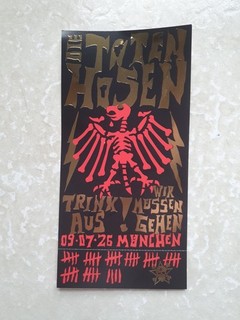Ticket für Toten Hosen in München am 09.07.2026