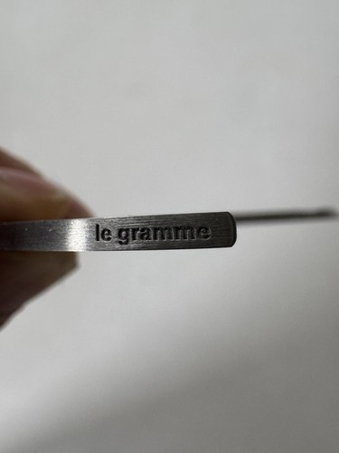 Le Gramme 7g Ribbon Bracelet-Brushed 925 sterling Silver -M - Picture 3 of 6