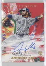 2020 Topps Inception Rookies & Emerging Stars Red 51/75 Anthony Kay Auto 0b2