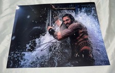 Jason Momoa Signed 11x14 Photo Aquaman