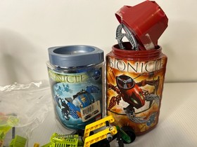 LEGO BIONICLE Bulk Lot, Figures 8742,8562,8605 Not all Complete +Bag of  Pieces