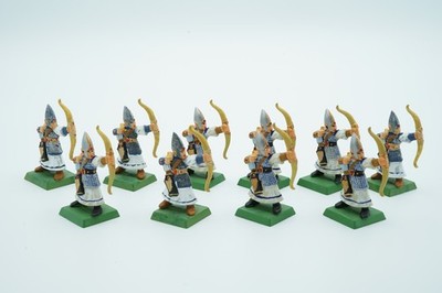 Warhammer Fantasy Battle Hochelfen Bogenschützen 10er Set Plastik Miniaturen