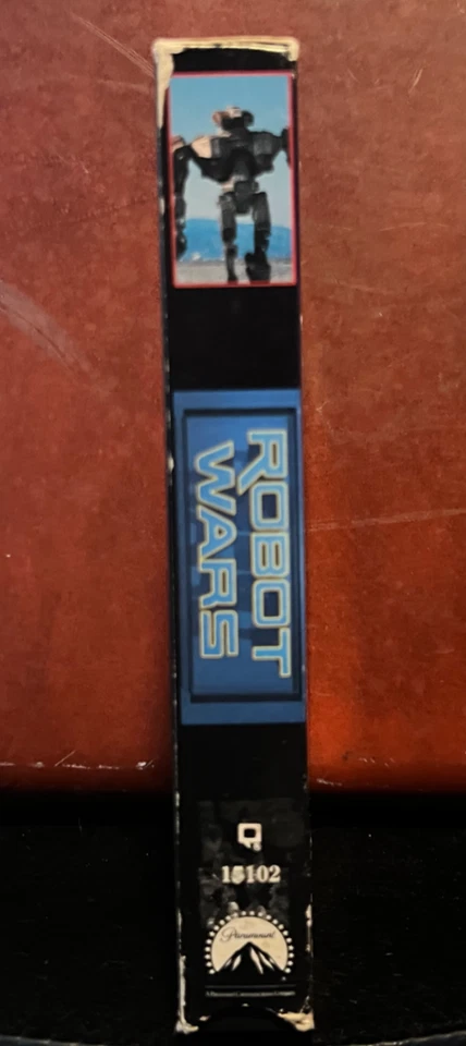 Robot Wars (1993) – VHS – Full Moon / Paramount Home Video – Mecha Sci-Fi - Image 4 of 4