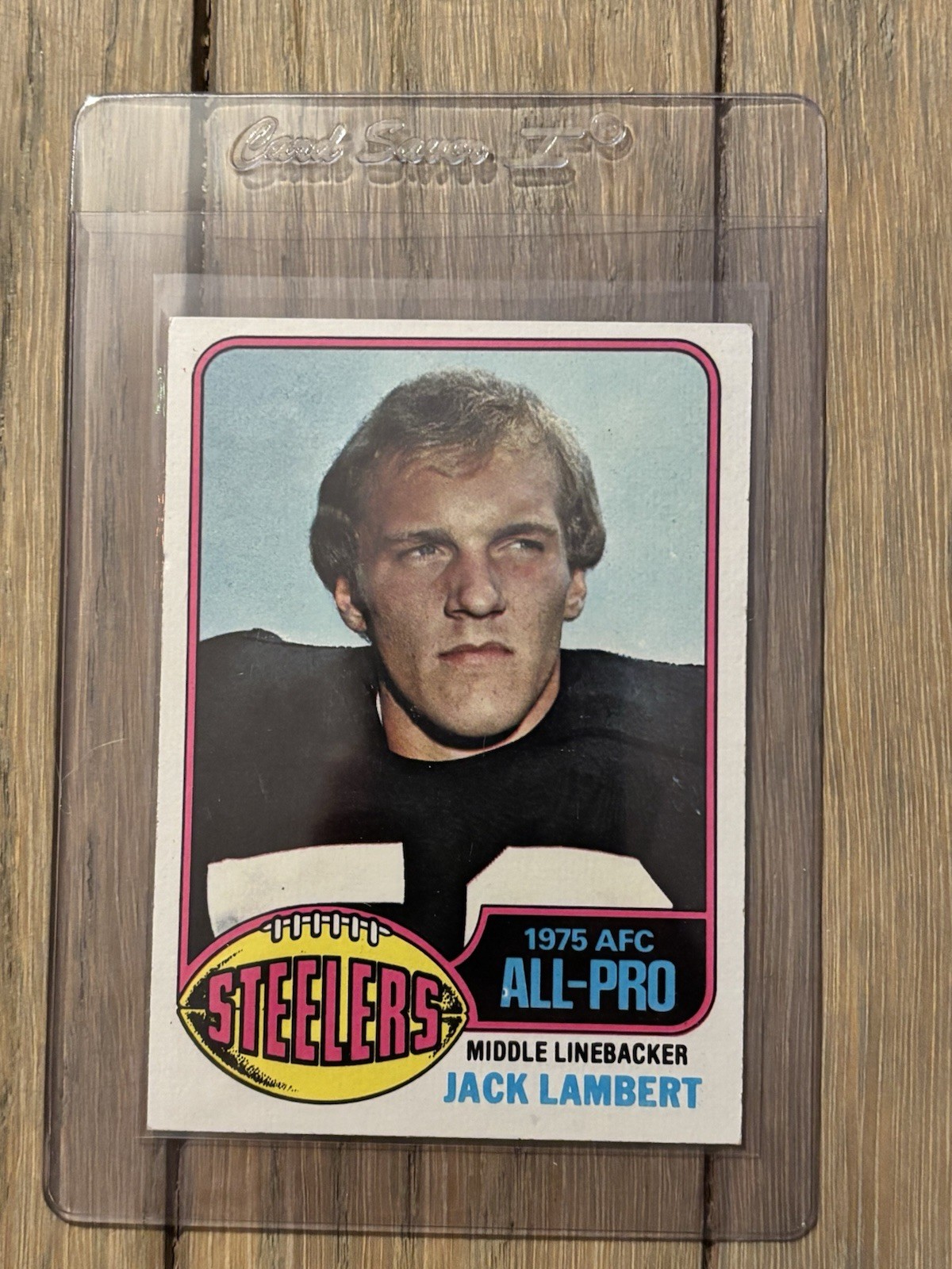 1976 Topps - Jack Lambert #220 (RC) Rookie Pittsburgh Steelers Linebacker