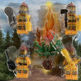 LEGO CITY: Fire Accessory Pack (853378) 43 Pieces, Firefighter, Blister Pack