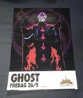 Ghost Band poster 26th September 2014 Grona Lund Amusement Park Sweden .scarce