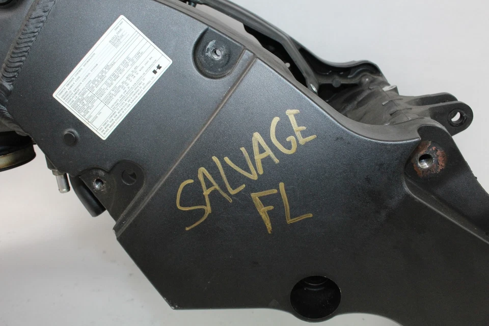 06-11 Kawasaki Ninja ZX14R ZX14 Main Frame Chassis SLVG Foto 2 de 4