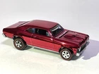 HOT WHEELS CUSTOM MADE Redline SPECTRAFLAME RED 🟥⬜️🟦 1968 CHEVY NOVA