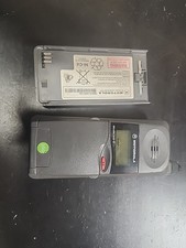 Vintage 1997 Motorola MicroTAC 650e Flip Phone Used 2 Batteries Untested