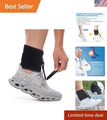 Universal Fit Drop Foot Protector - Cushioned Ankle Support for Easy Mobility