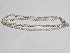 STERLING SILVER 0.925  LINK  NECKLACE (CHAIN) - PRE OWNED  22" -16 GRAMS 97.18 per troy oz