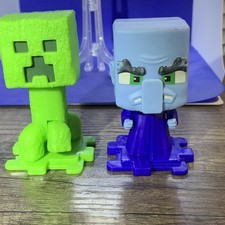 2025 McDonald's Minecraft Movie Happy Meal Toy 6 Creeper Brand New  Evoker