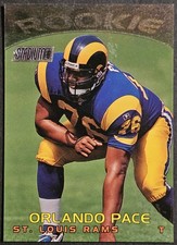 1997 Topps Stadium Club #325 Orlando Pace Rookie RC Ohio State Buckeyes Rams HOF