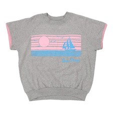 San Diego Poly Tees Sweatshirt - XL Grey Cotton