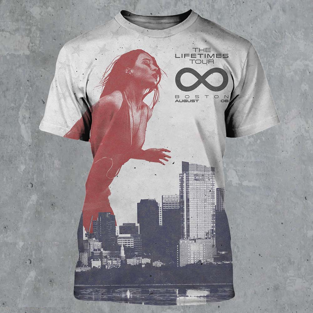 Katy Perry The Lifetimes Tour 2025 Collection Unisex S to 5XL 3D T