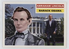 2009 Topps Heritage American Heroes Edition Abraham Lincoln Barack Obama 4kh