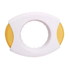 Yellow Egg Shell Opener, Egg Topper Cutter, Egg Cracker Separator for Quickly...