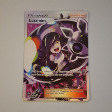 The Pokémon Company Pokémon TCG Lusamine 153/156 Ultra Prism Full Art Holo UR