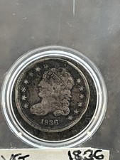 1836 half dime