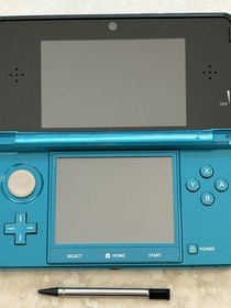 Nintendo 3DS Console Blue Edition With Charger US SELLER Near Mint