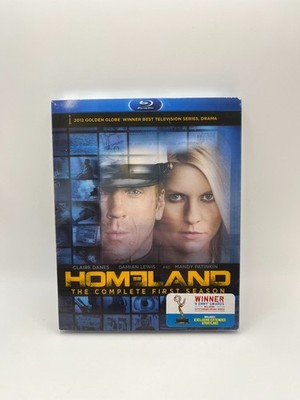 Homeland: The Complete 1st Season Blu-ray, 2011, 3-Disc Set, NEW w/Slipcover