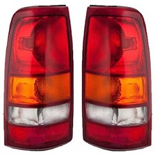 For Chevy Silverado 1500 Tail Light 1999-2002 Pair Driver & Passenger FleetSide