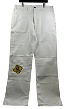 Dickies Pants Mens Double Knee Utility Carpenter Pants 38x30 White NWT Loop-Free