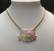 Personalized Hello Kitty Bling Name Necklace