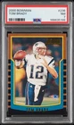 2000 BOWMAN #236 TOM BRADY ROOKIE RC PSA 7