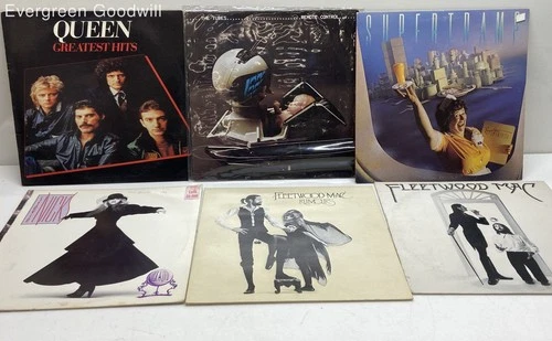 Vintage fleet wood Mac queen super tramp vinyl record lot