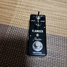 Rowin Flanger Guitar Pedal True Bypass Color & Range Effects