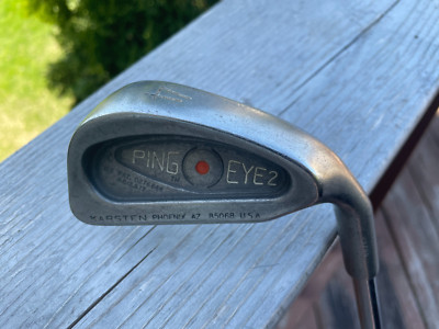 Ping Eye 2 Orange Dot Single 4 Iron Karsten ZZ-Lite Steel Shaft 38'' Right Handed