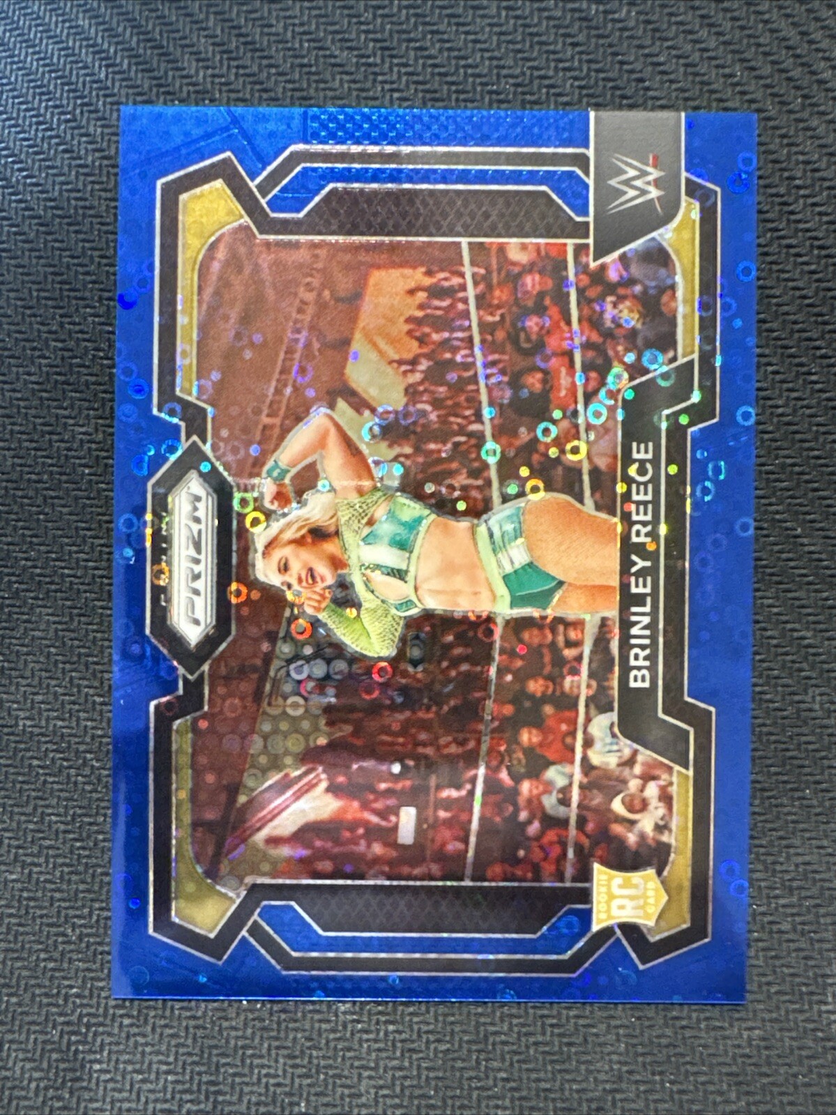2024 Panini Prizm Undercard WWE BRINLEY REECE Rookie #36 - Blue Prizm 5/25 🔥