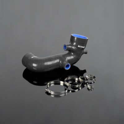 Fit For 1993-1999 Fiat Punto 1.4L GT Black Silicone Induction Air Intake Hose