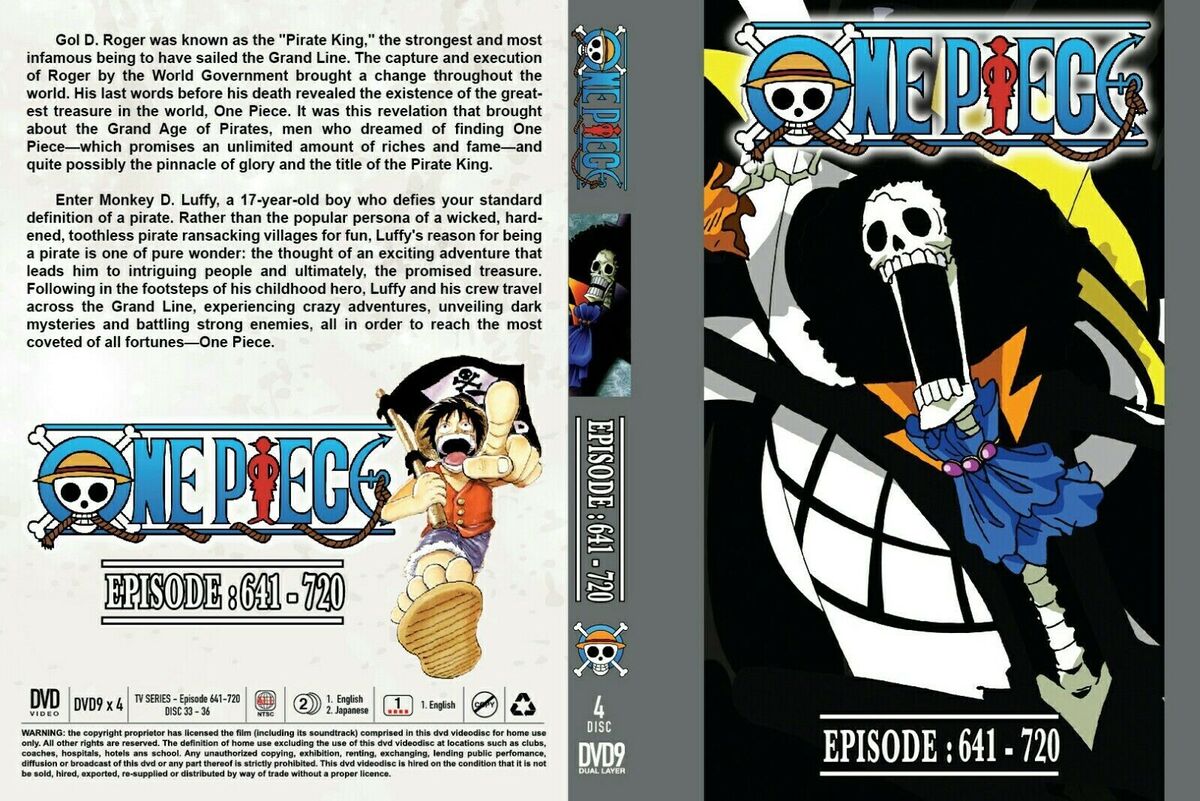 One Piece (Episode 1 - 720) ENGLISH DUBBED VERSION FREE FEDEX EXPRESS