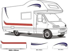 Smarts-art Motorhome Vinyl Graphics Stickers Decals Set Camper Van Rv Caravan