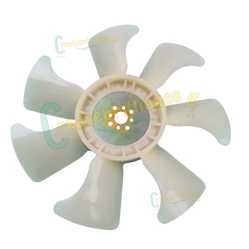 S4L Fan Blade 4 Holes 7 Blades Z380-24-40 45-8T7 For Mitsubishi S4L S4L2 Engine - Foto 3 di 4