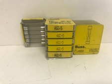LOT OF 49 NEW OLD STOCK BUSSMANN BUSS 5A 250V FUSES AGC-5