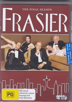 Frasier - The Final Season - DVD - (Brand New Sealed) 4 x DVD Region 4 PAL